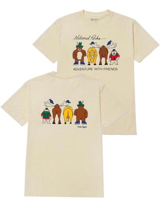 Parks Project Other - Parks Project 'Adventure With Friends' Graphic Tee NEW